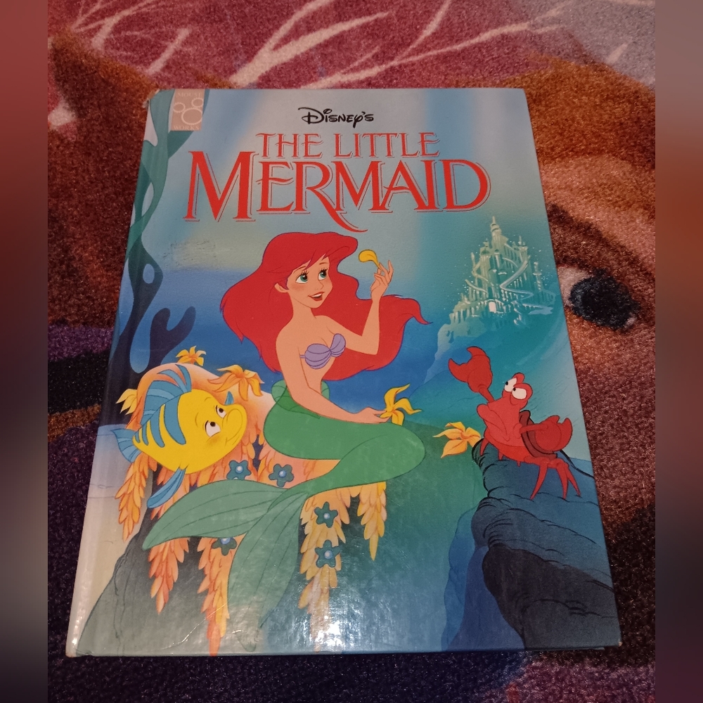 1994 Walt Disney-The Little Mermaid Twin Books-Color Model
